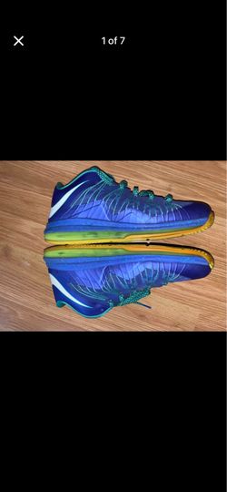 Nike Air Max LeBron 10 Low Sprite Men’s Size 10.5 Basketball Sneakers Shoes