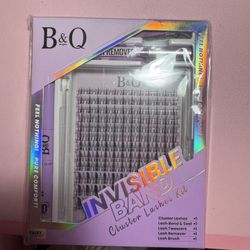 B&Q Cluster Lash Kit – Invisible Band (New)