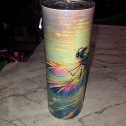 Dragon Fly Tumbler Cup
