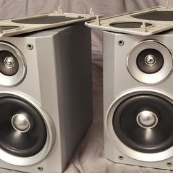 Sharp CP-HP500 Speaker Pair – 100W – 6 Ohm – Tested – $40