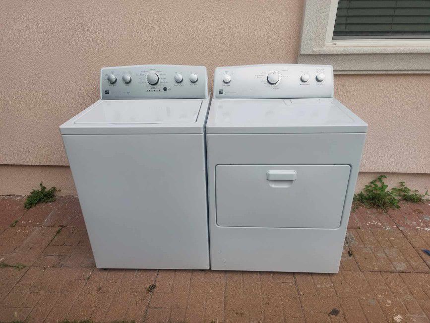 Washer And Dryer Nice Machine Set Kenmore 