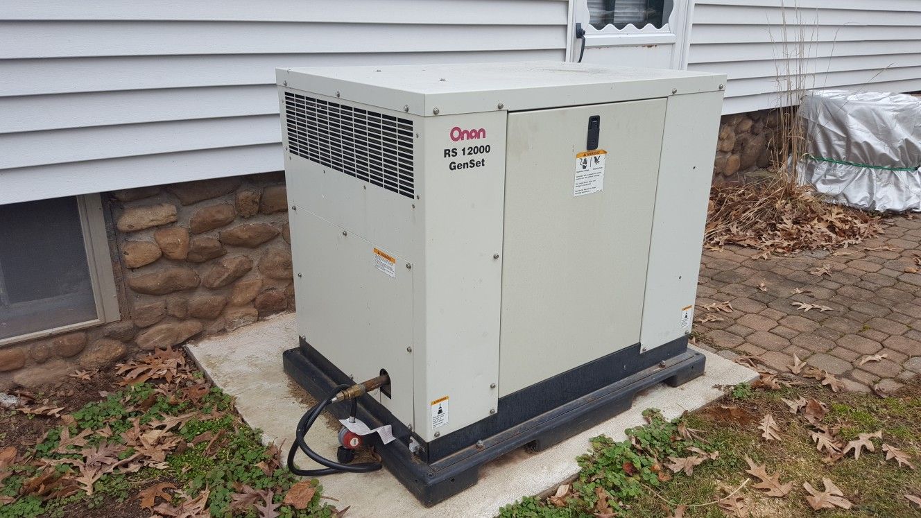 Onan Stand by Home Generator RS12000 Propane
