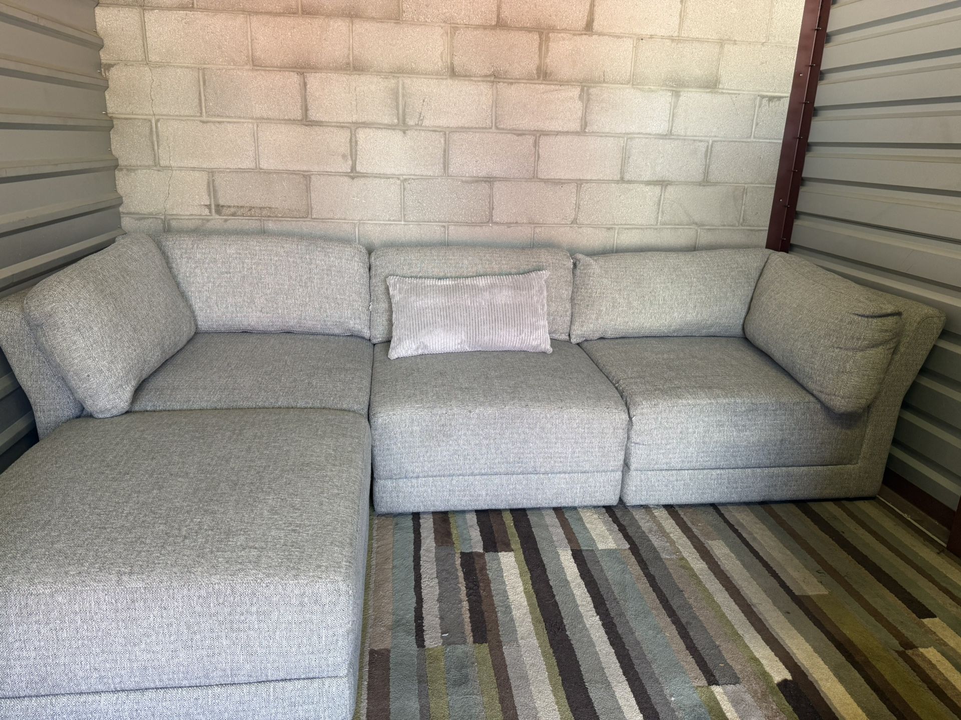 Grey 4 Piece Modular Sofa !! Free Delivery !! π