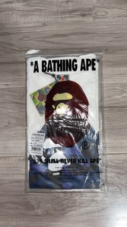 Bape Shirt Blue Camo