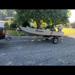 12ft Aluminum Smoker Craft Boat 