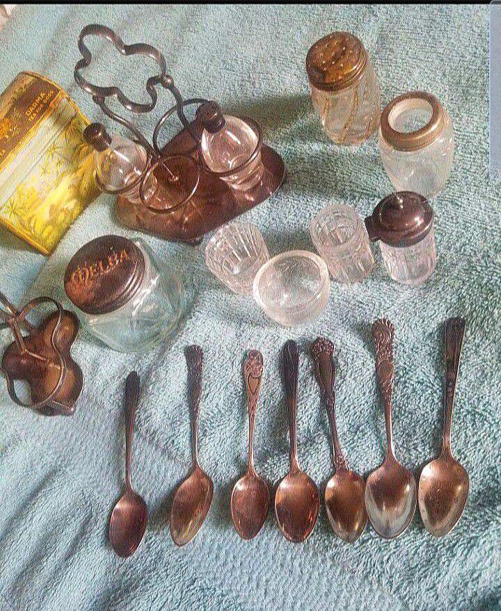 Antique And Vintage Table Setting Items