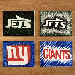Hand Made Custom Sports Canvas’ 8x10 (Sold Individually)