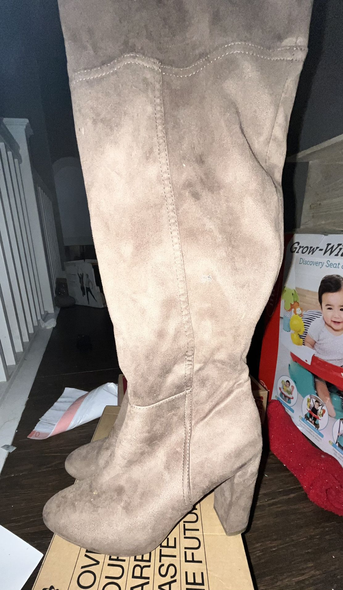 Brown Women’s Knee High Boots Size:9