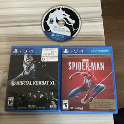3 PS4 Games 