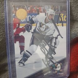 Mighty Ducks Sports Card