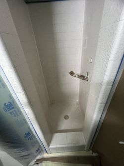 Reglazing shower tub tile 🛀 