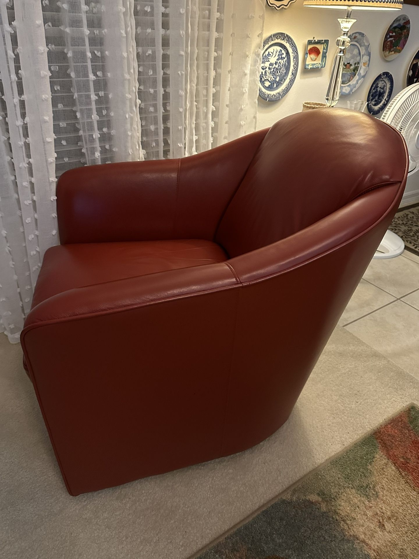 Red Accent Chair