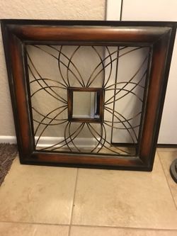 Small mirror frame