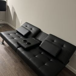 Amazon Leather Futon Sofa 