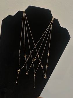 Cadenas de oro de 10k.