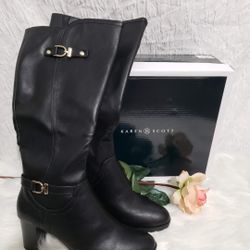 KAREN SCOTT Women's Laylah Boots - Black