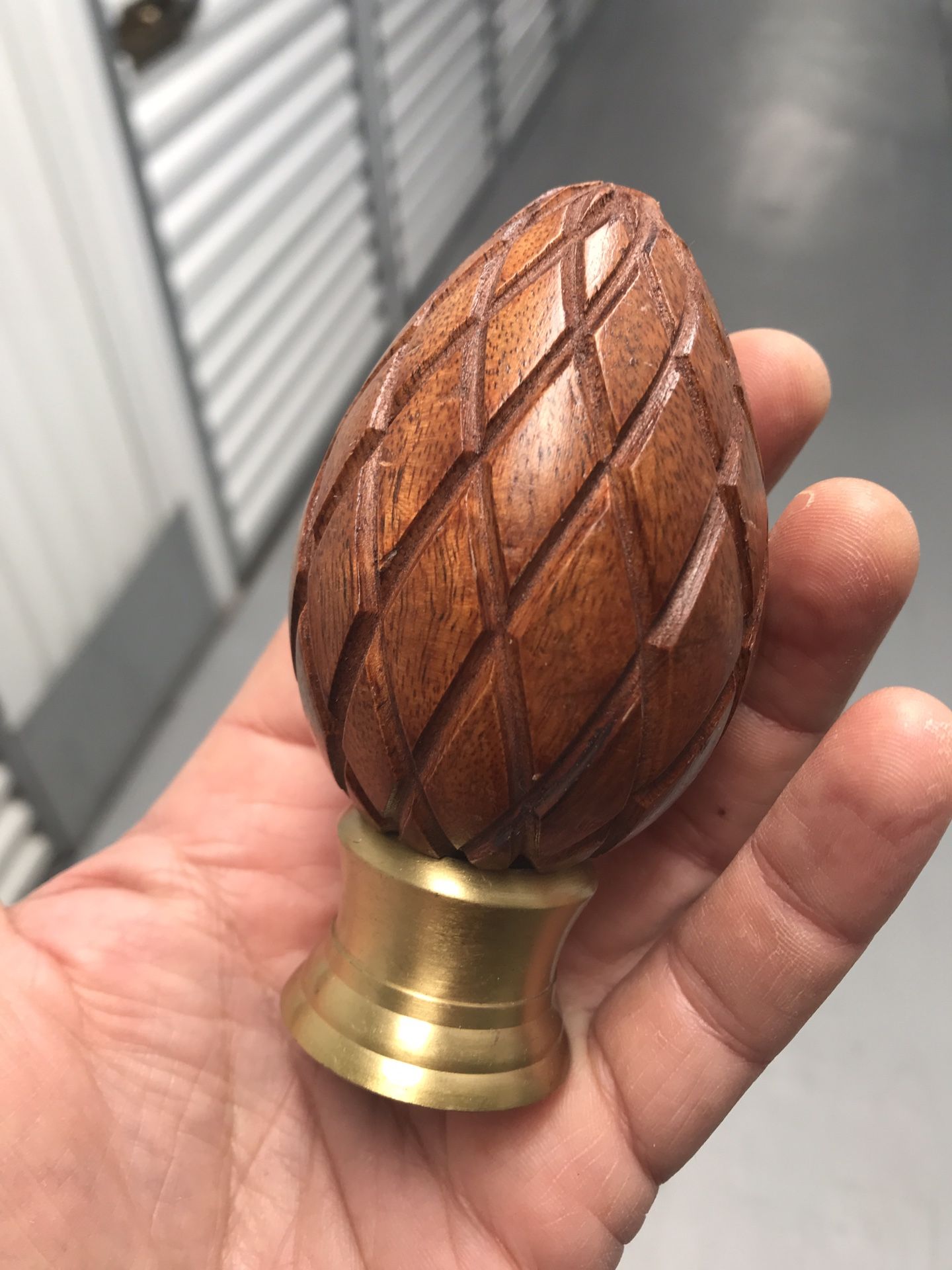 Vintage Curtain Finials