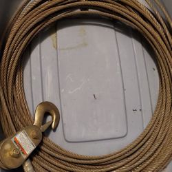 1/4" Cable And Pully