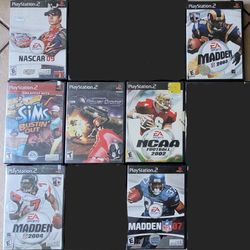 PLAYSTATION 2 VIDEO GAMES 