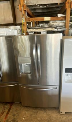 Stainless Steel Samsung 3-Door Fridge