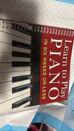Easy to play the piano music book