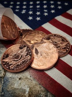 Donald Trump pure 999 copper