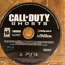 Cod Ghosts Ps3