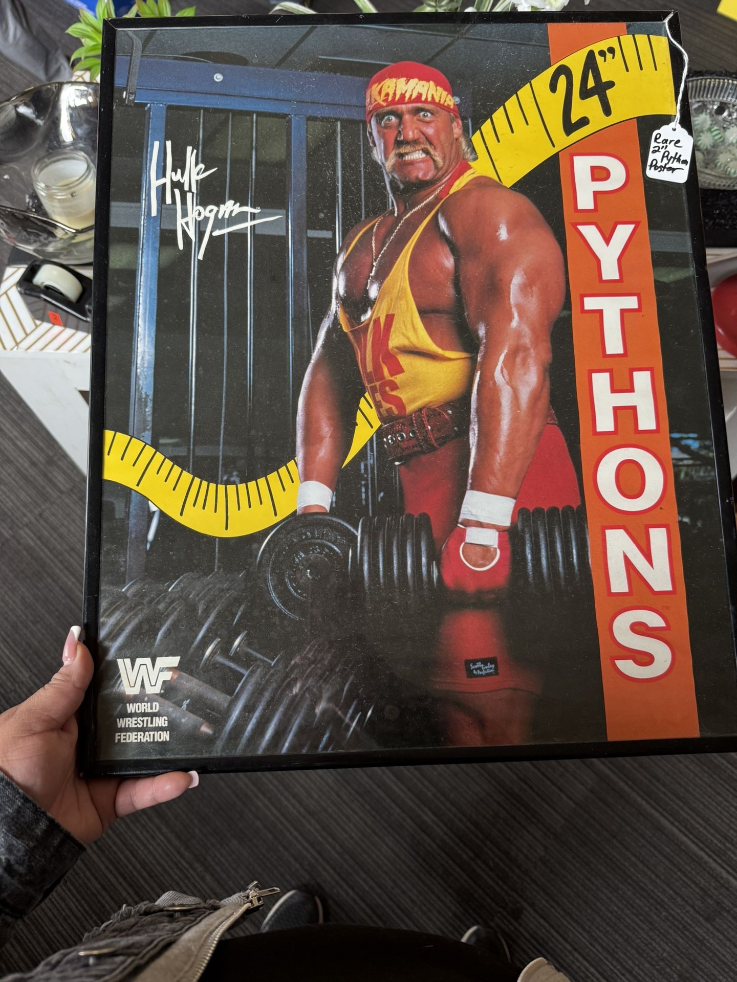 Hulk Hogan Vintage Poster, image size:1440x1920