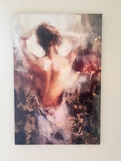 Gorgeous And Sexy Woman’s Body Canvas