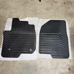 Floor Mats, 2025 Sierra/Silverado front row 