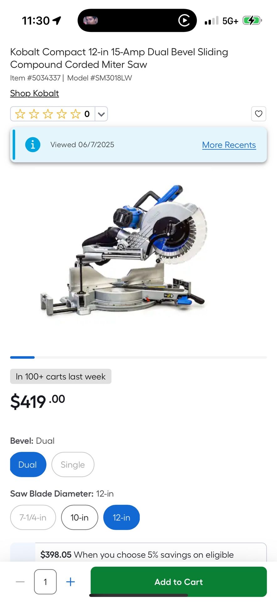 Miter Saw