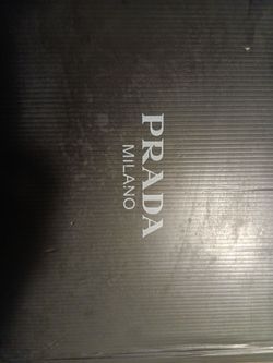 White Prada Shoes, size 7