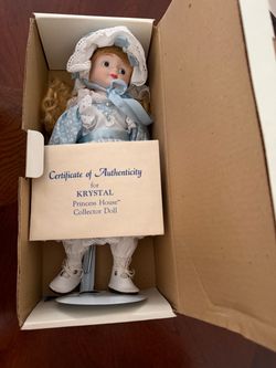 Princess house, porcelain collector dolls