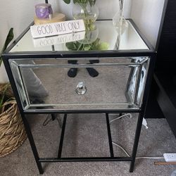 2 Mirror Nightstands From Target