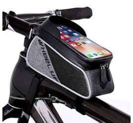 Top tube bag for bike