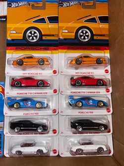 Hot wheels porsche 2024 celebration set of 5