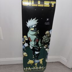 Naruto Shippuden Kakashi 8.0" Skateboard Deck