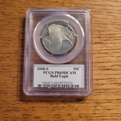 2008S Half Dollar Bald Eagle Commemorative 