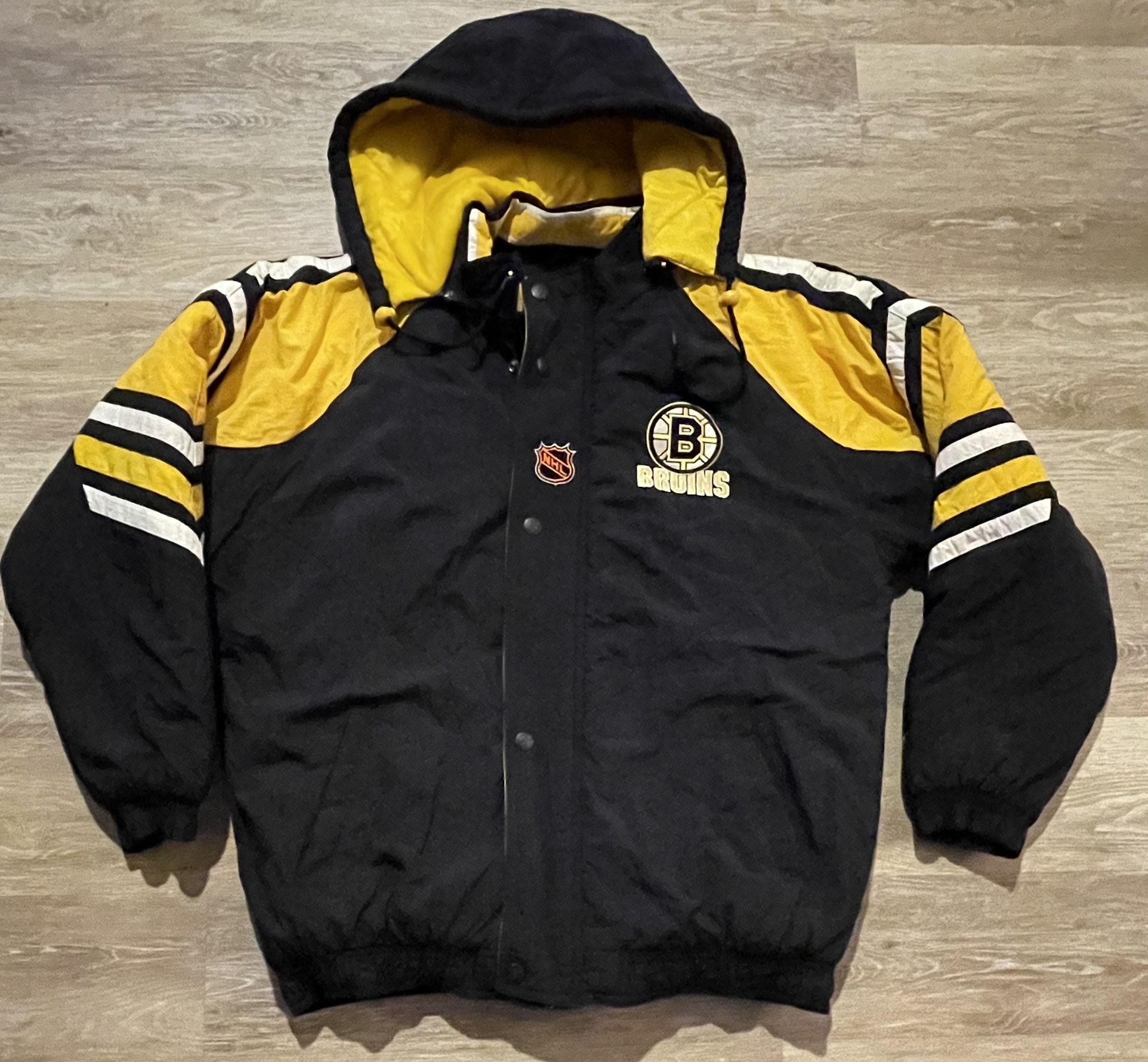 Boston Bruins Starter Vintage Rare Authentic 90’s NHL Center Ice Starter Jacket - Large