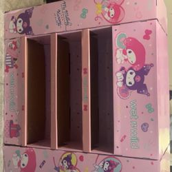 My Melody And Kuromi Shelf Display 