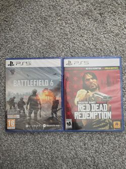 New BF6 and red dead redemption 2