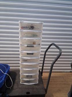Multi drawer cart