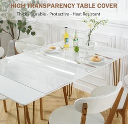 Clear Desk Mat 28 x 72 Inch, 1.5mm Thick 