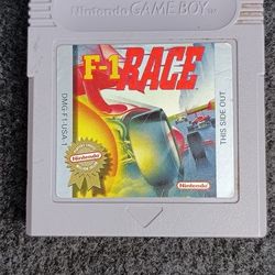 Nintendo Gameboy F1 Racing Game