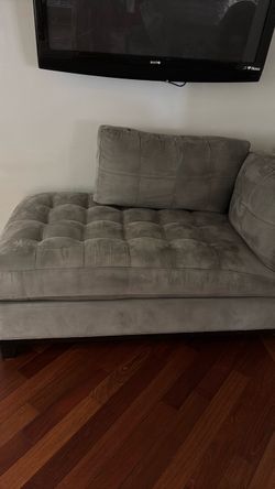 2 Piece set gray couches