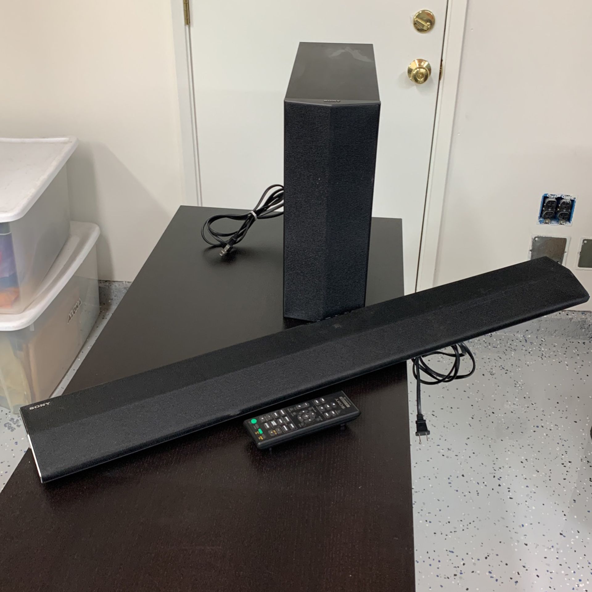Sony Sound Bar With Subwoofer 