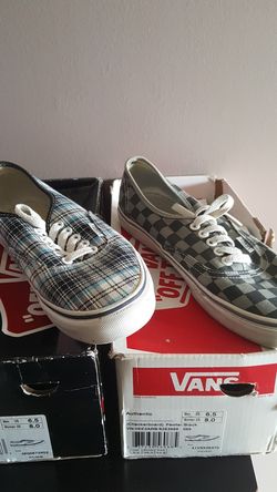 Size 8 Vans, $20 each