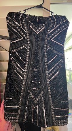 Cute black short dress  sleeveless