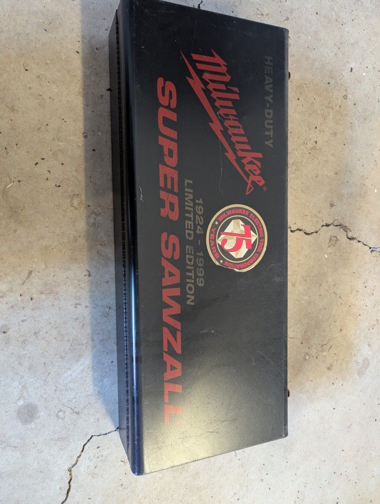 Limited Edition Milwaukee Sawzall