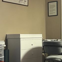 White Changing Table Dresser